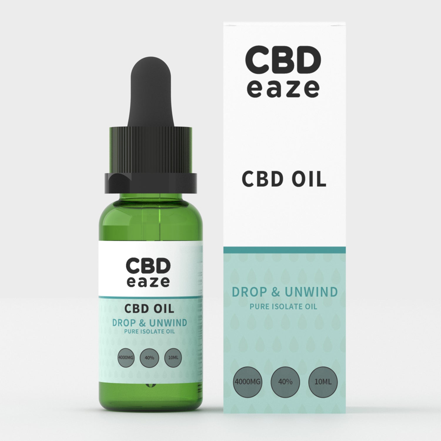 4000mg Pure Isolate CBD Oil (10ml)