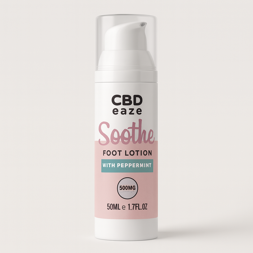 CBD Foot Lotion With Peppermint – CBD Cosmetic (50ml)
