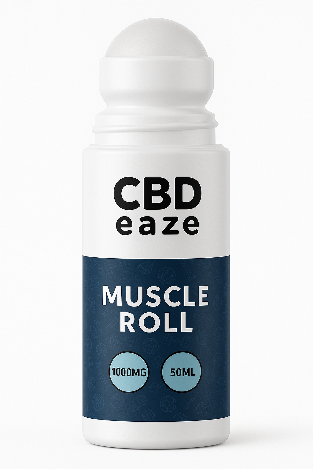 CBD Muscle Roll On – 1000mg CBD (2%), 50ml